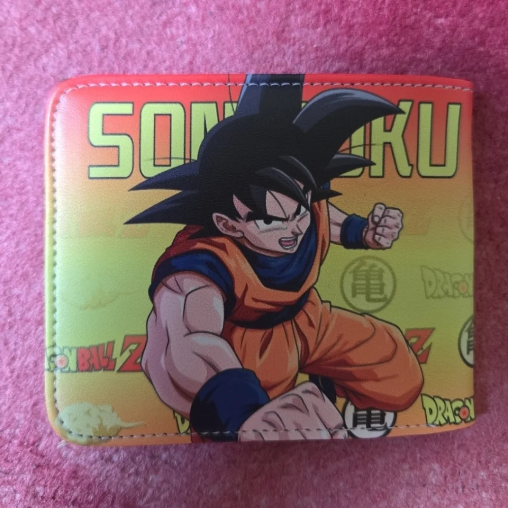 New dragon ball z anime manga leather wallet
